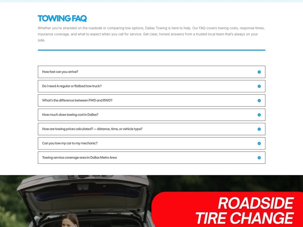 Dallas Towing: Handle the final hesitation.