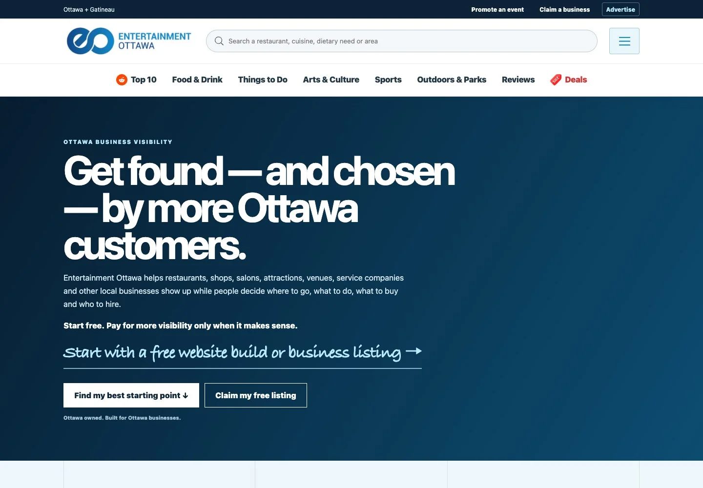 Entertainment Ottawa: A separate path for business owners