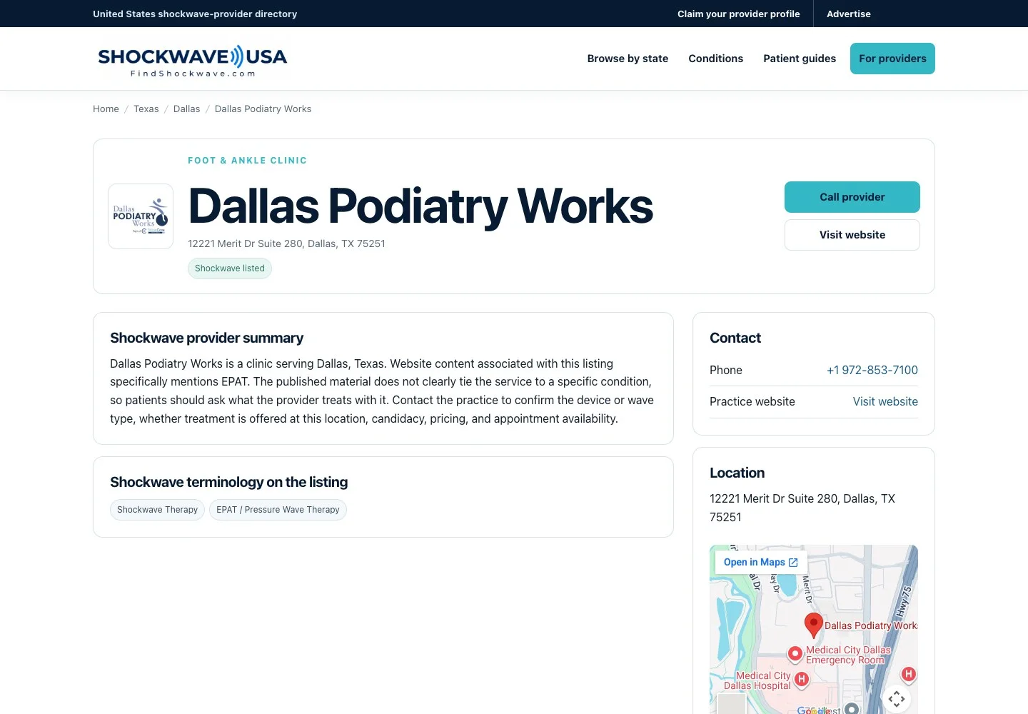 FindShockwave: Inside a listing