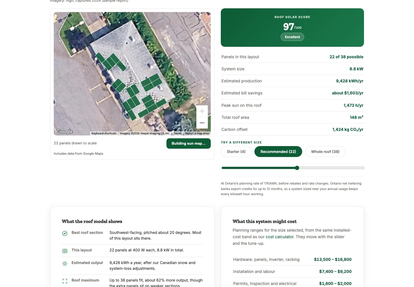 FindSolar: Your actual roof, made understandable